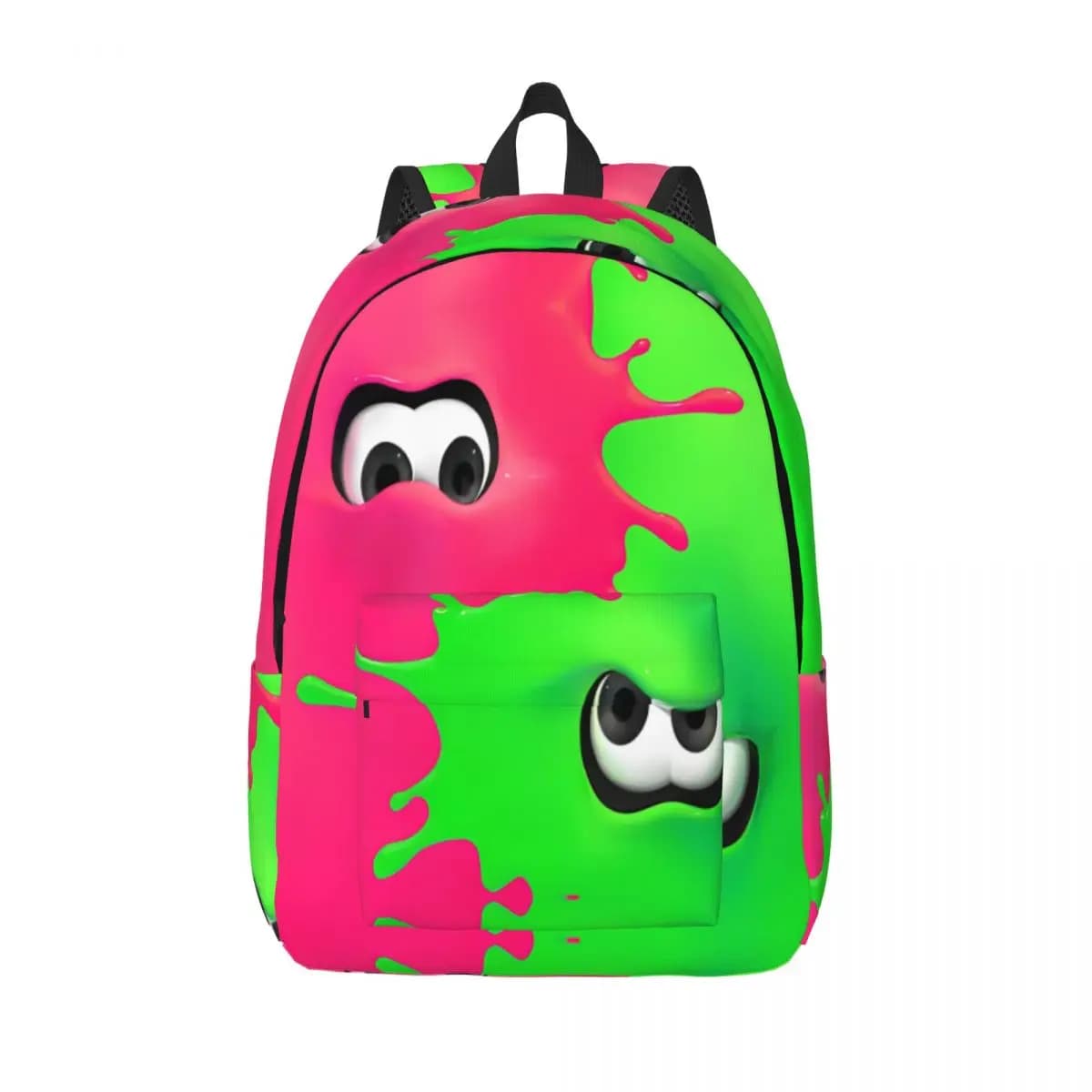 Simpatico zaino Splatoon per studenti delle scuole elementari superiori, cartoni animati, videogiochi, bookbag, uomo, donna, zaino in tela, regalo