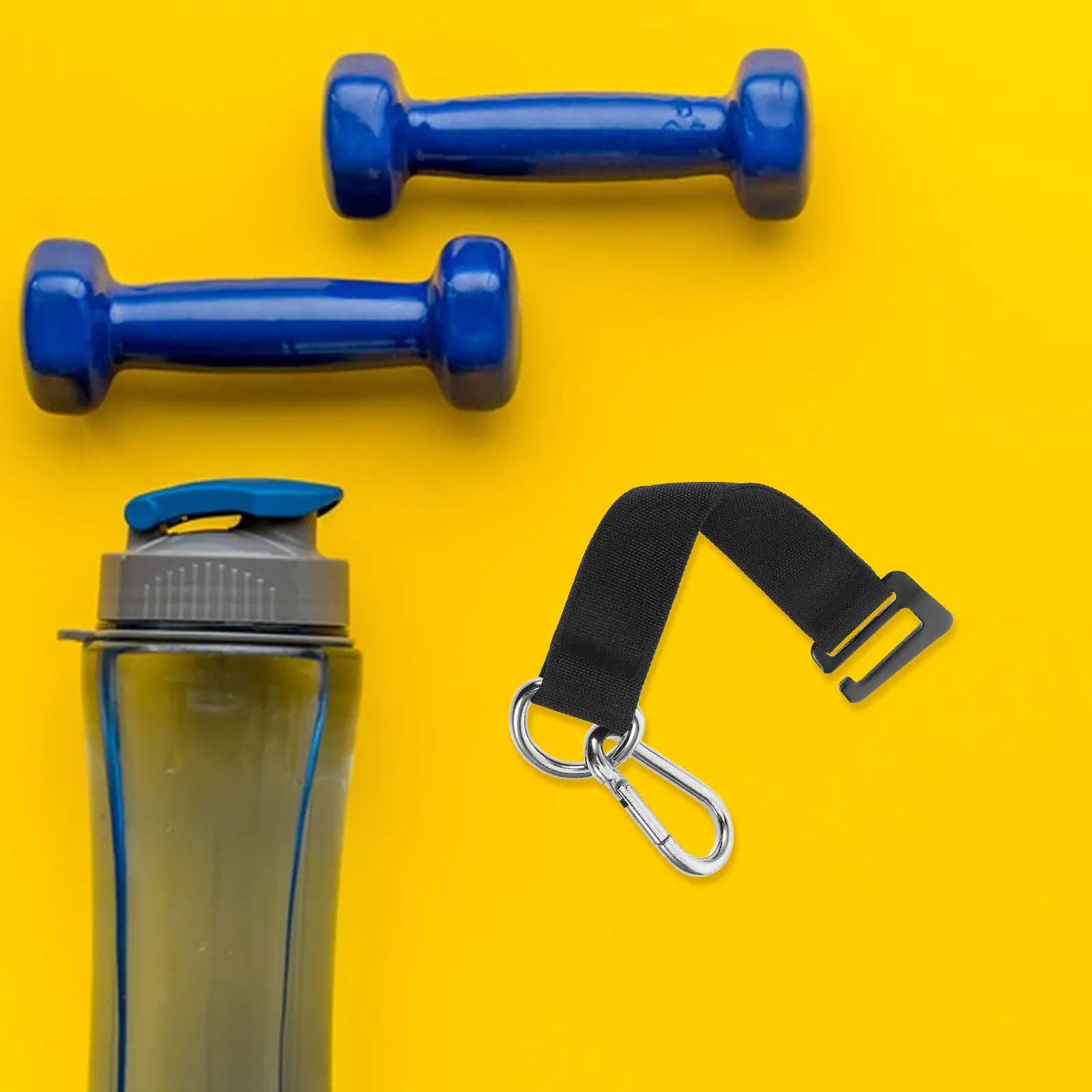 Gancio di Sicurezza Resistente Multifunzione per Barra Trazioni, Cinghia per Sacchi da Sabbia, Altalene, Attrezzature Fitness, Allenamento Domestico e all'Aperto
