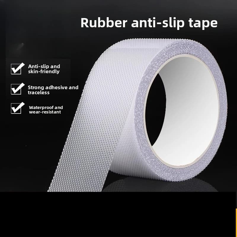 Nastro antiscivolo in gomma PEVA con texture diamantata Adesivo antiscivolo impermeabile ad alta attrito resistente al calore Adesivo antiscivolo per bagno