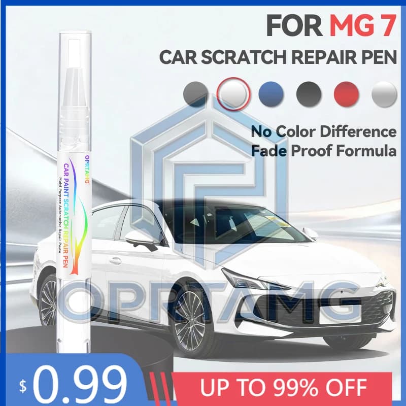 2026 Hot Car Paint Repair Pen For MG Motor MG 7 2007-2025 Paint Scratch Repair Accessories Rime Gray Jet Black Glaze White Gree