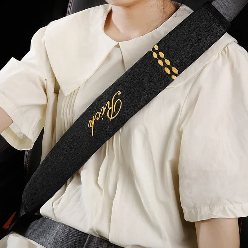2 pieces 50cm Comfort breathable extends car safety belt cover shoulder protection padding for four seasons car accessories for truck