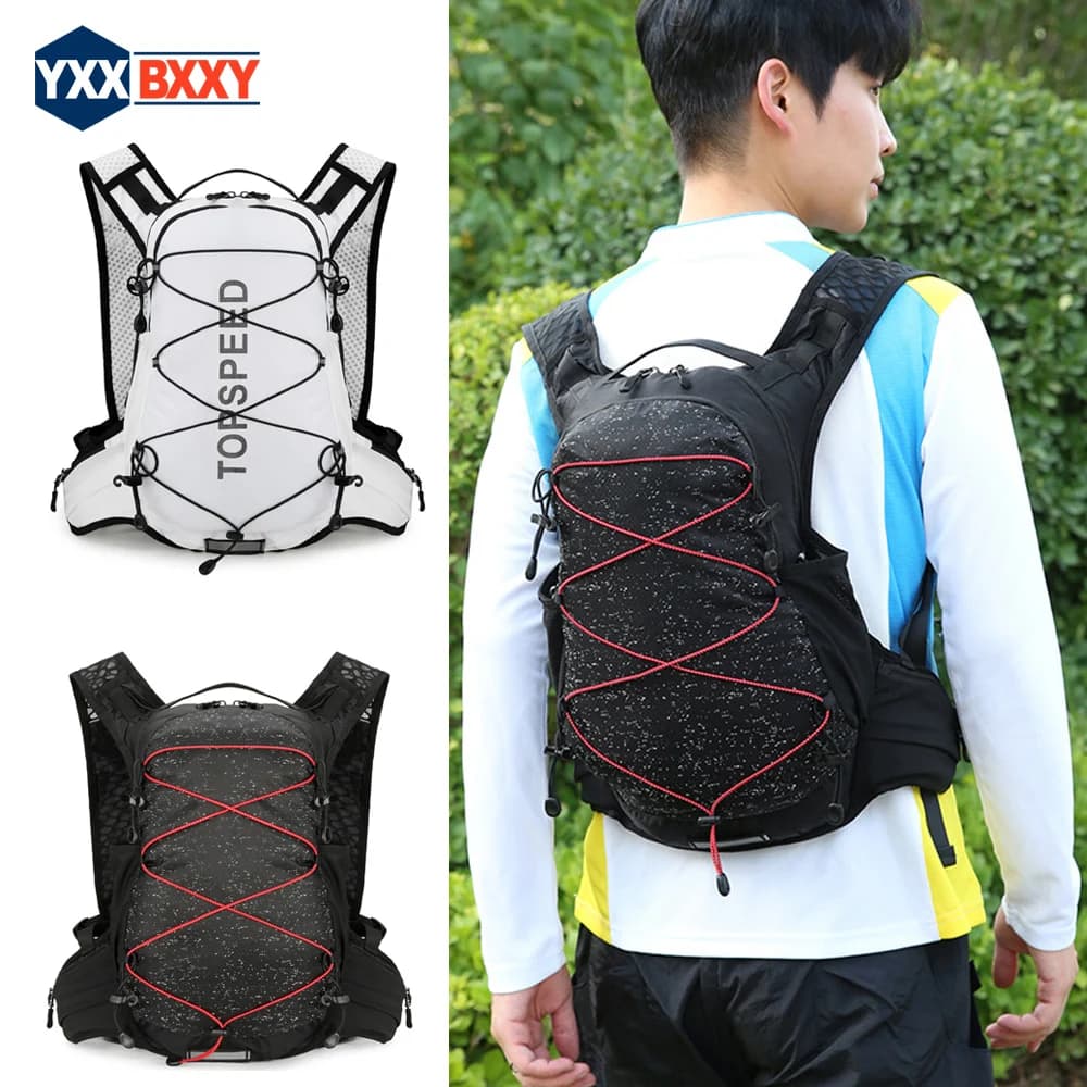 1 pcs running water vest for man woman water backpack for running hydration package for trail running marathon running hiking