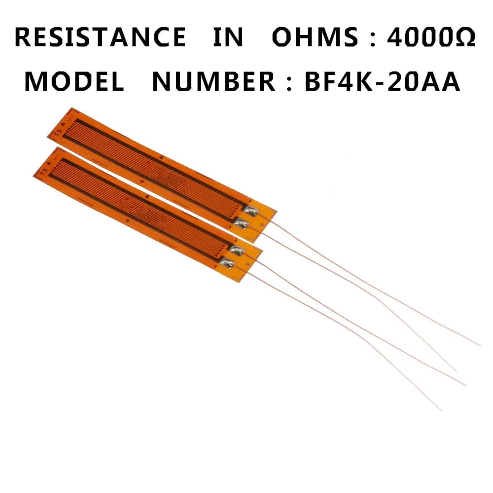 1 pcs BF/BHF4K-20AA Precision resistive strain gauge 4000 ohm strain gauge pressure sensor load cell