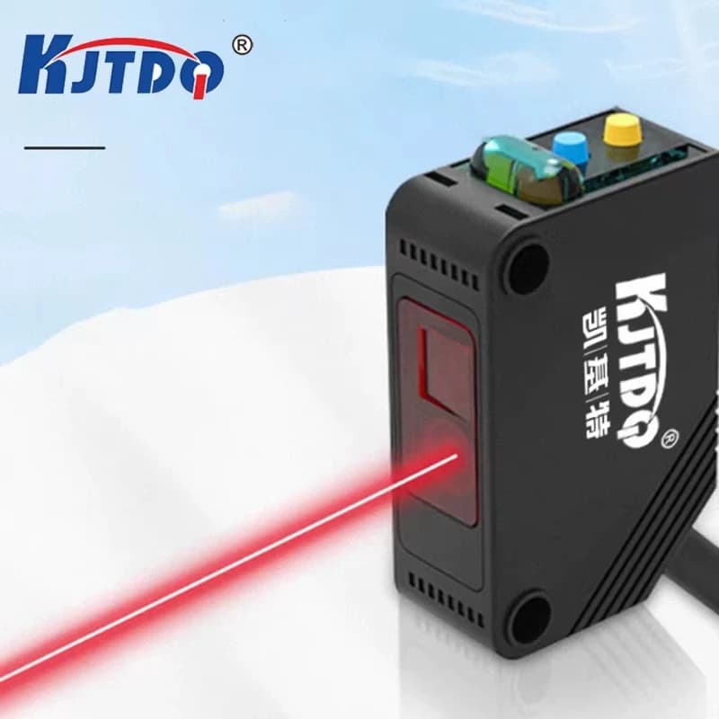 KJT-FG30 TOF 1m 2m Adjustable Detection Photoelectric Switch Sensor Diffuse Reflection Type Proximity Switchs NPN PNP