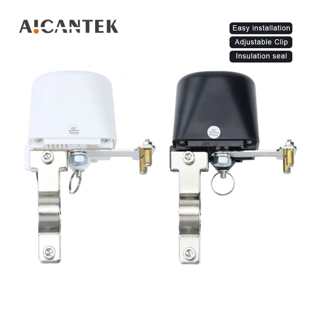 Manipolatore automatico elettrico da 1/2 "3/4" 1 "Valvola a sfera di intercettazione DN15/DN20/DN25 per conduttura dell'acqua del gas di allarme 12V 1A