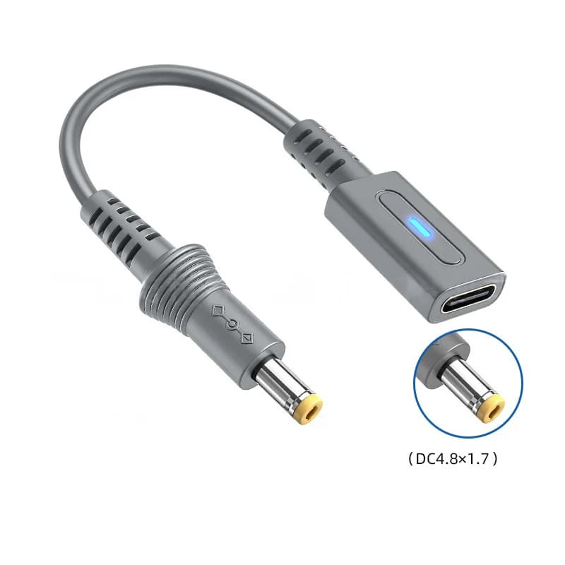 Cavo di Ricarica USB-C 45W PD per PS1 PS2 70000, Cavo di Alimentazione per Sega Mega Drive 2, Filo di Ricarica per Controller di Gioco