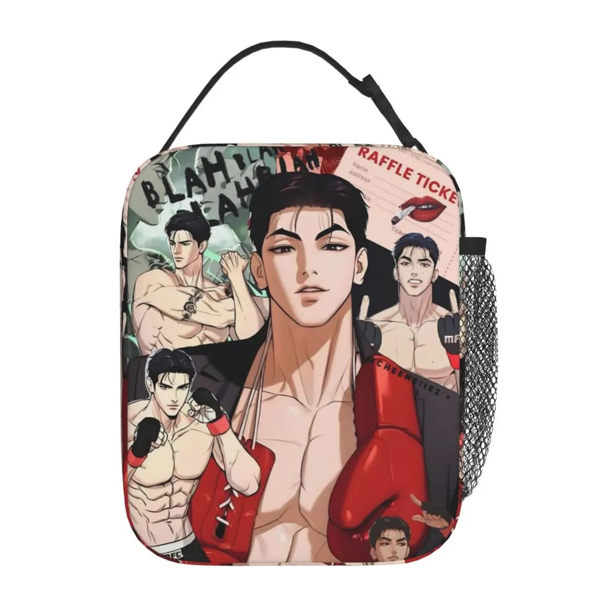 Borsa termica per borse da pranzo isolate Joo Jaekyung Contenitore per il pranzo Yaoi Grande Tote Lunch Box Uomo Donna Ufficio Picnic