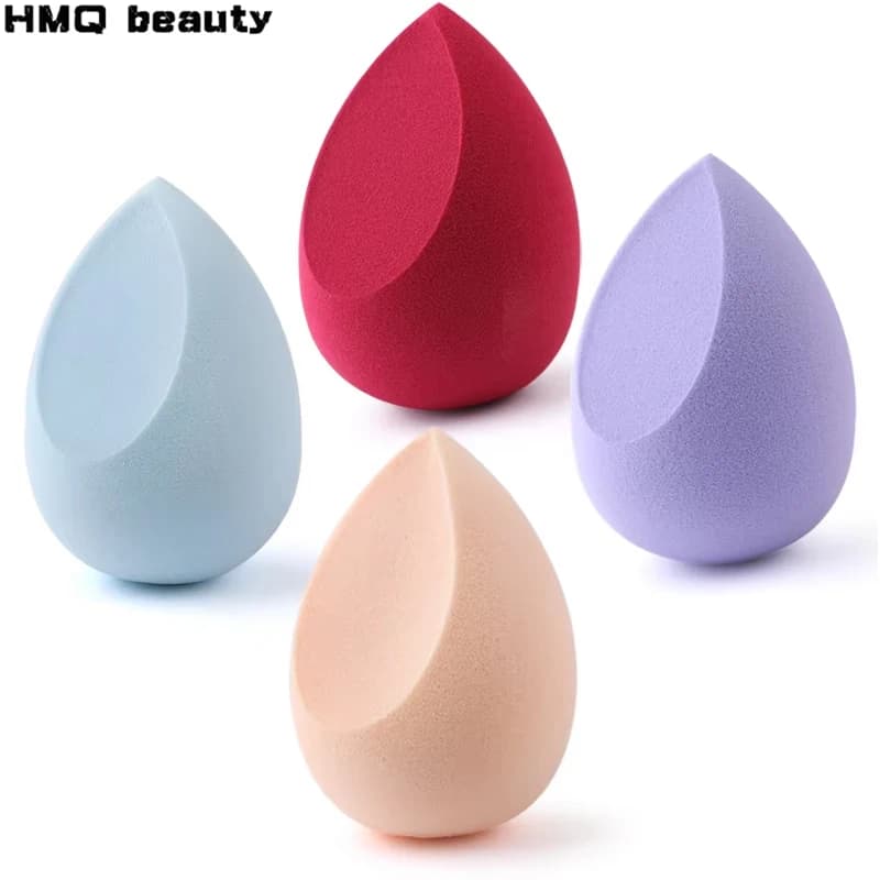 20/5/1pcs Sponge Corrector Smooth Cosmetic Dust Blow Cutting Shape Bottom Water Drop Bevel Make Up Blender Tools