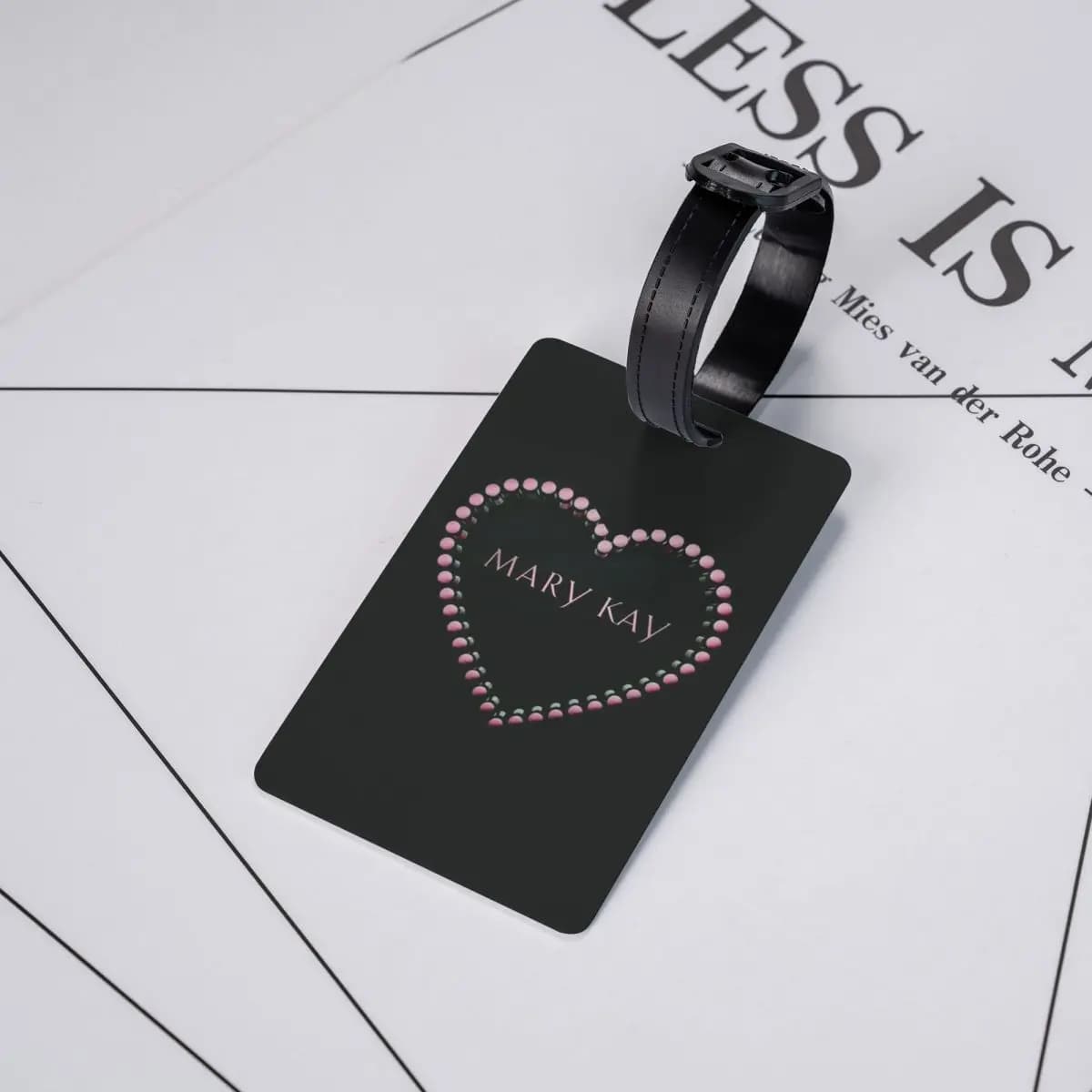 Etichette per Bagagli Mary Kay, Accessori per Valigie, Targhette da Viaggio con Porta Nome e Indirizzo