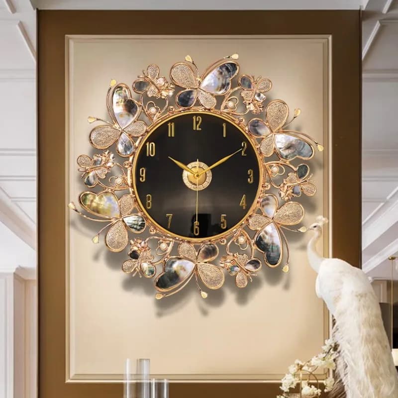 Orologio da parete per soggiorno, decorazione da parete