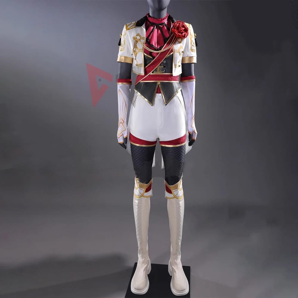 Nuovo costume uniforme della squadra Clair Obscur Expedition 33 Set completo per cosplay per feste di gioco Halloween su misura