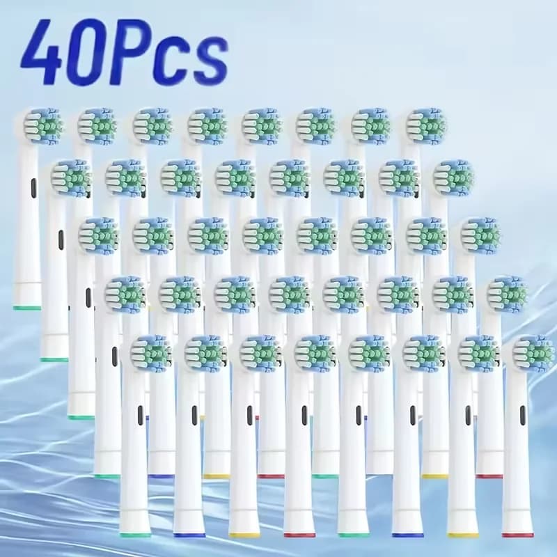 4/8/12/16/20/40Pz Replacement heads for toothbrush compatible with Oral-B Braun Professional electric toothbrush heads