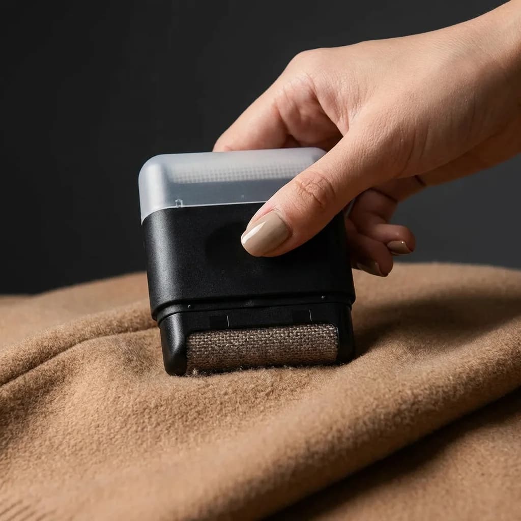 Rullo Levapelucchi Portatile Mini Riutilizzabile Lavabile per Rimuovere Peli di Animali Domestici da Maglioni, Cappotti, Vestiti, Divani e Tappeti