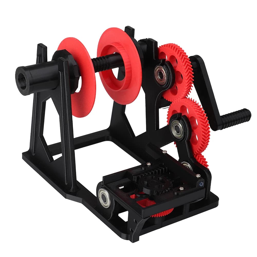 Avvolgitore Manuale per Filamenti 3D, Macchina Avvolgitrice a Manovella per PLA ABS PETG, Riavvolgitore Anti-Groviglio per Filamenti Bambu Lab
