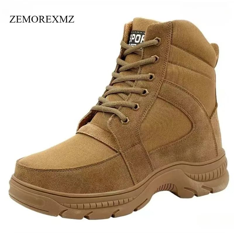 ZEMOREXMZ nuovi scarponi da trekking invernali da uomo, stivali da neve, stivali da caccia, scarpe termiche multifunzionali, scarpe da uomo