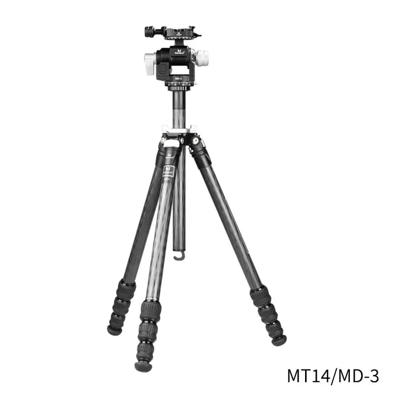 Marsace MT14S+MD-3/MT14+MD-3 Geared Head Composition Landscape, Macro, and Still Life Head and Tripod Kit