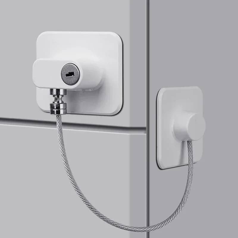 Baby Safety Lock Multifunctional Cabinet Door Window Locks Key Home Security Protection Kids Safe Refrigerator Drawer Lock