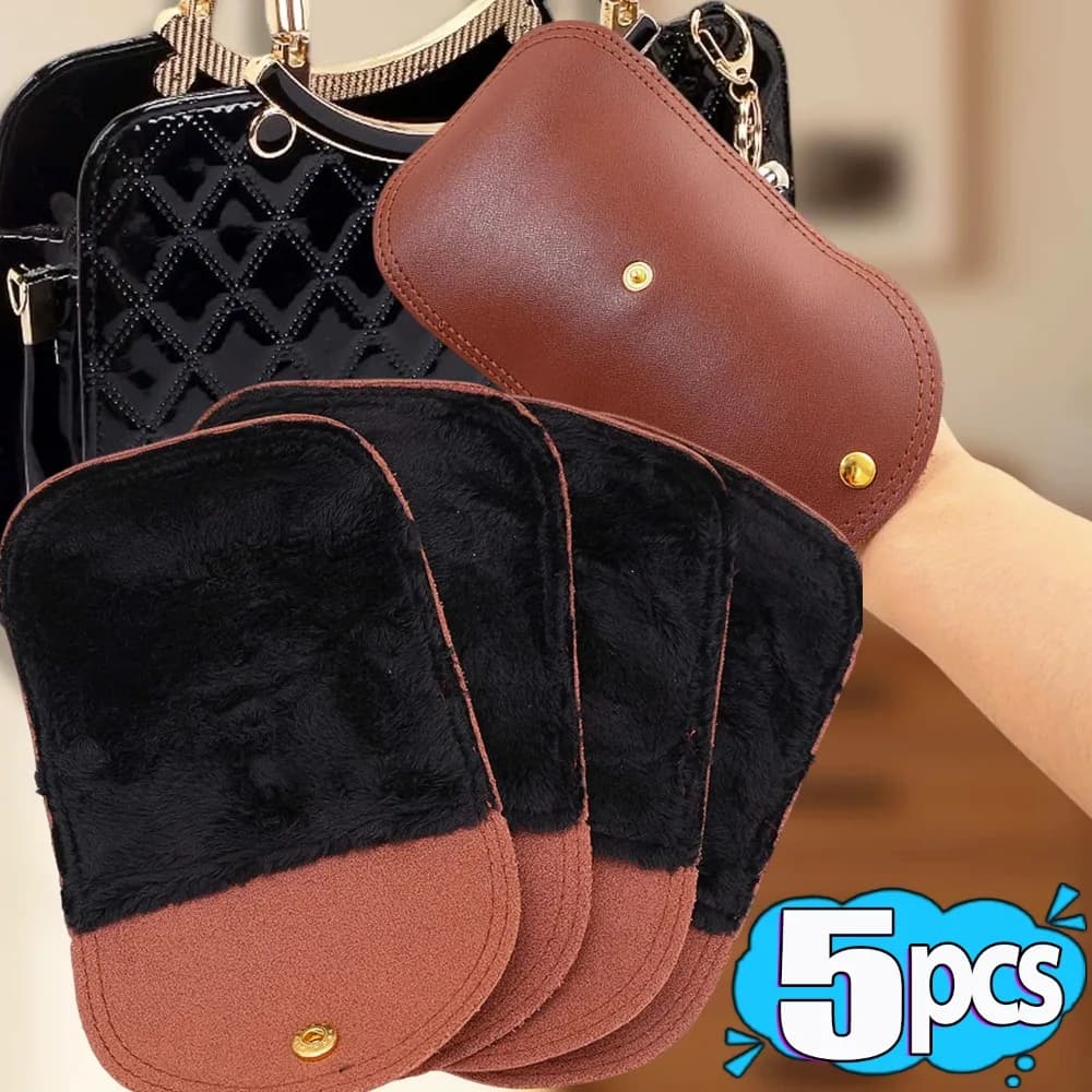 Borsa in pelle Scarpe Guanto per lucidare Morbido peluche per scarpe Divano Panno per pulizia Strumenti per la pulizia della spazzola per asciugamani portatile multifunzionale