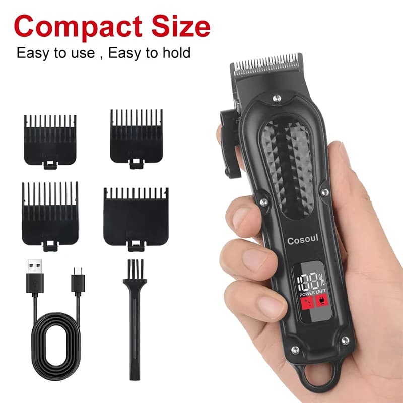 Vintage Haircuts T9 Adjustable Haircut Cutter Electric Haircut Cutter Adjustable length Haircutting Machine Kit