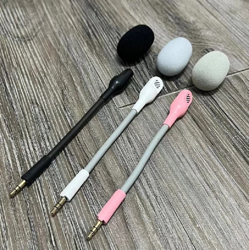 Original headphone microphones for Razer Barracuda X / 2.4G Bluetooth wireless gaming headphones with foam microphone