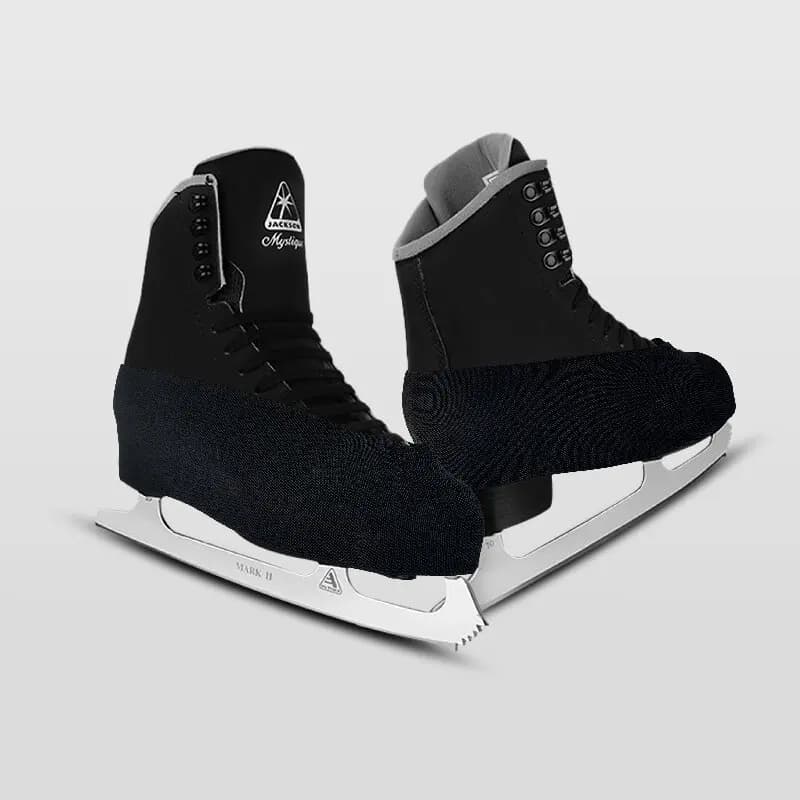 Rhinestone Figure Skating Shoes Covers Ice Skating Cover Wear-Resistant AntiScratch Ice Skating Shoes Protector with Snap Buckle