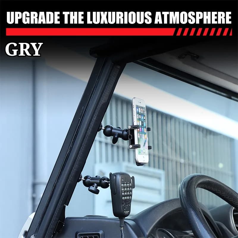 Car A-Pillar Mount Phone Holder GoPro Camera Recorder Bracket For Land Rover Defender 90 110 130 2004-2018 interior Accessories