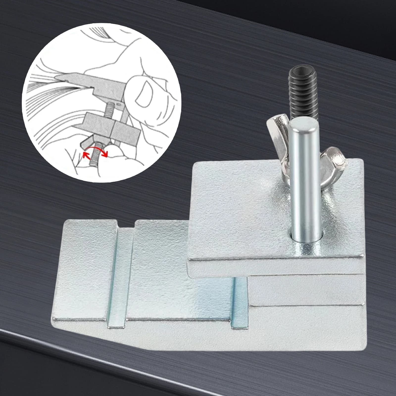 Elastic Belt Installer 59350, Ergonomic Mounting Device Power Resistant for Ford 3.5L and 3.7L Motors
