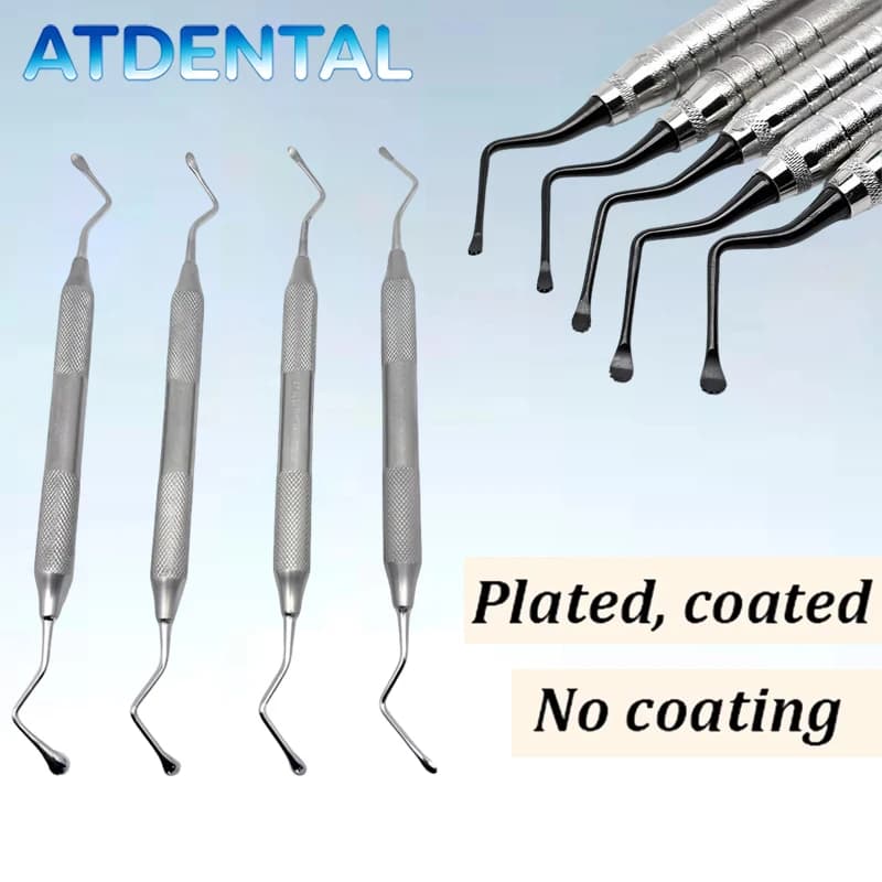 Gracey Dental Scaler Treatment Set - Professional periodontal bone Curettes for teeth cleaning Dental tools for tartar removal