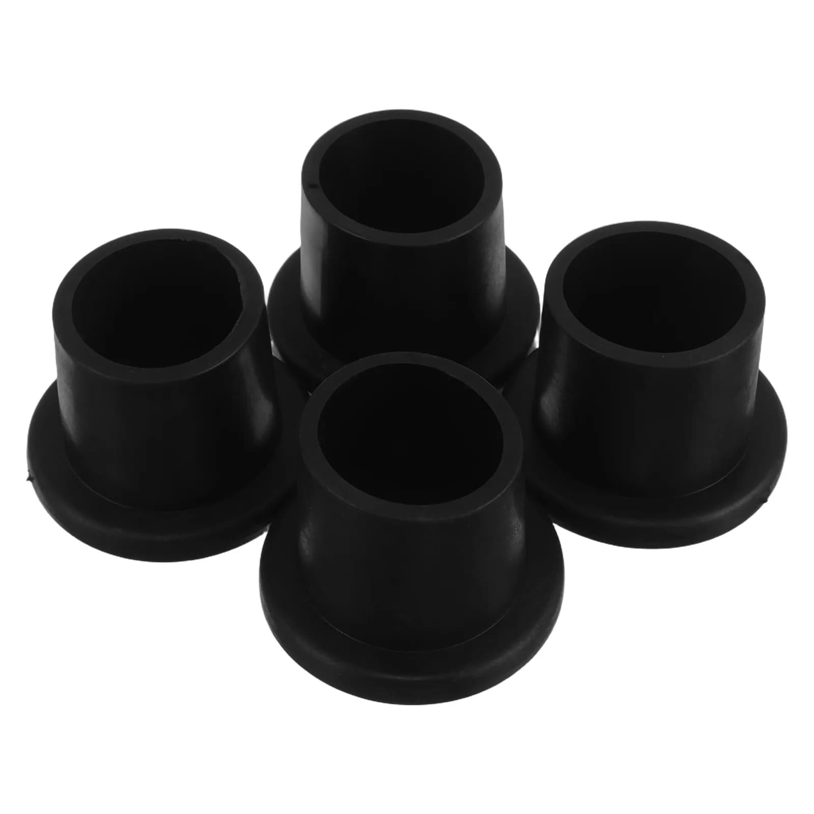 4 Pezzi Piedini in Gomma per Rack Batteria Compatibili con la Maggior Parte delle Batterie Elettroniche Tubo da 38mm Riduzione del Rumore Presa Stabile Protezione per Supporto Batteria