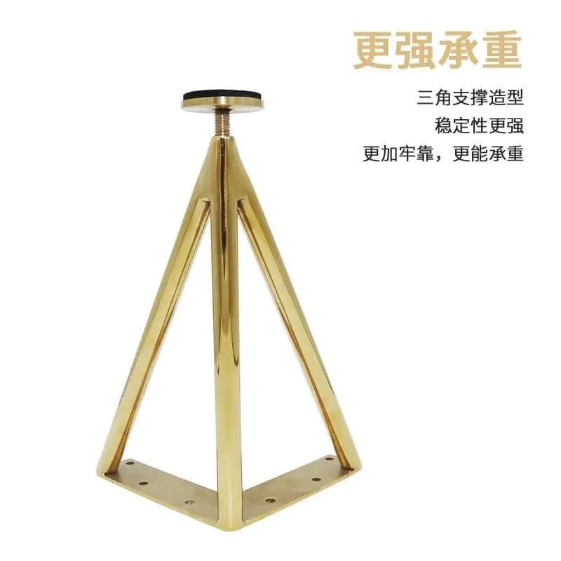 Piedini per mobili da bagno in acciaio inossidabile gambe di supporto gambe per divani regolabili piedi per tavoli per mobili piedini in metallo accessori hardware
