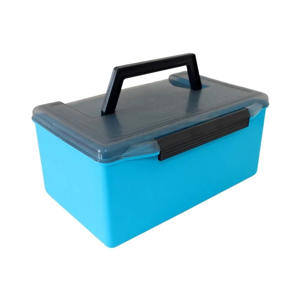 Frosted Lure Box - Portable Tackle Organizer In 5 Vibrant Colors Sturdy Material Fishing Tackle Boxes