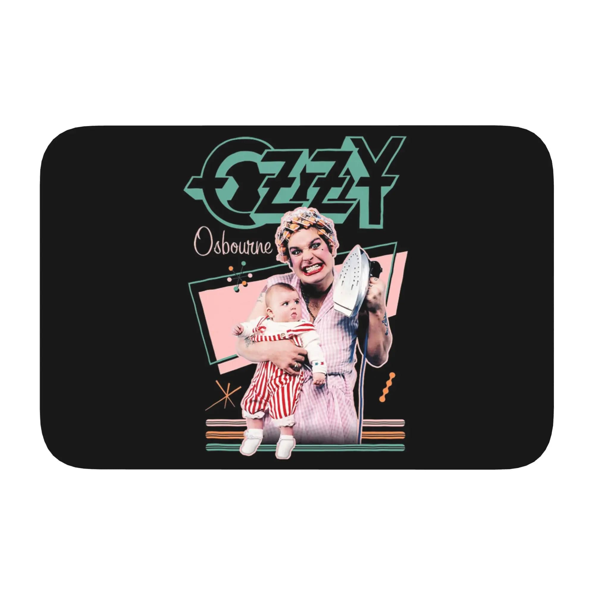Ozzy Osbourne Doormat Antiwear Carpet Rug Kitchen Entrance Home Floor Mat for Bedroom Footpad Mats