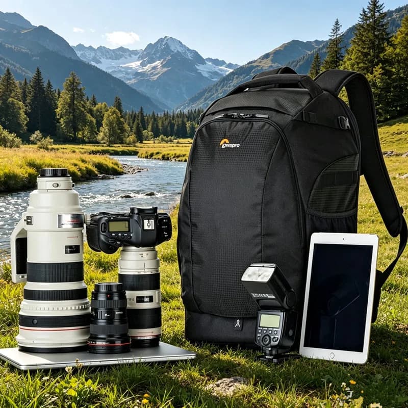 Lowepro Flipside 500 AW II Camera DSLR High Capacity Photo Backpack Laptop drone backpack