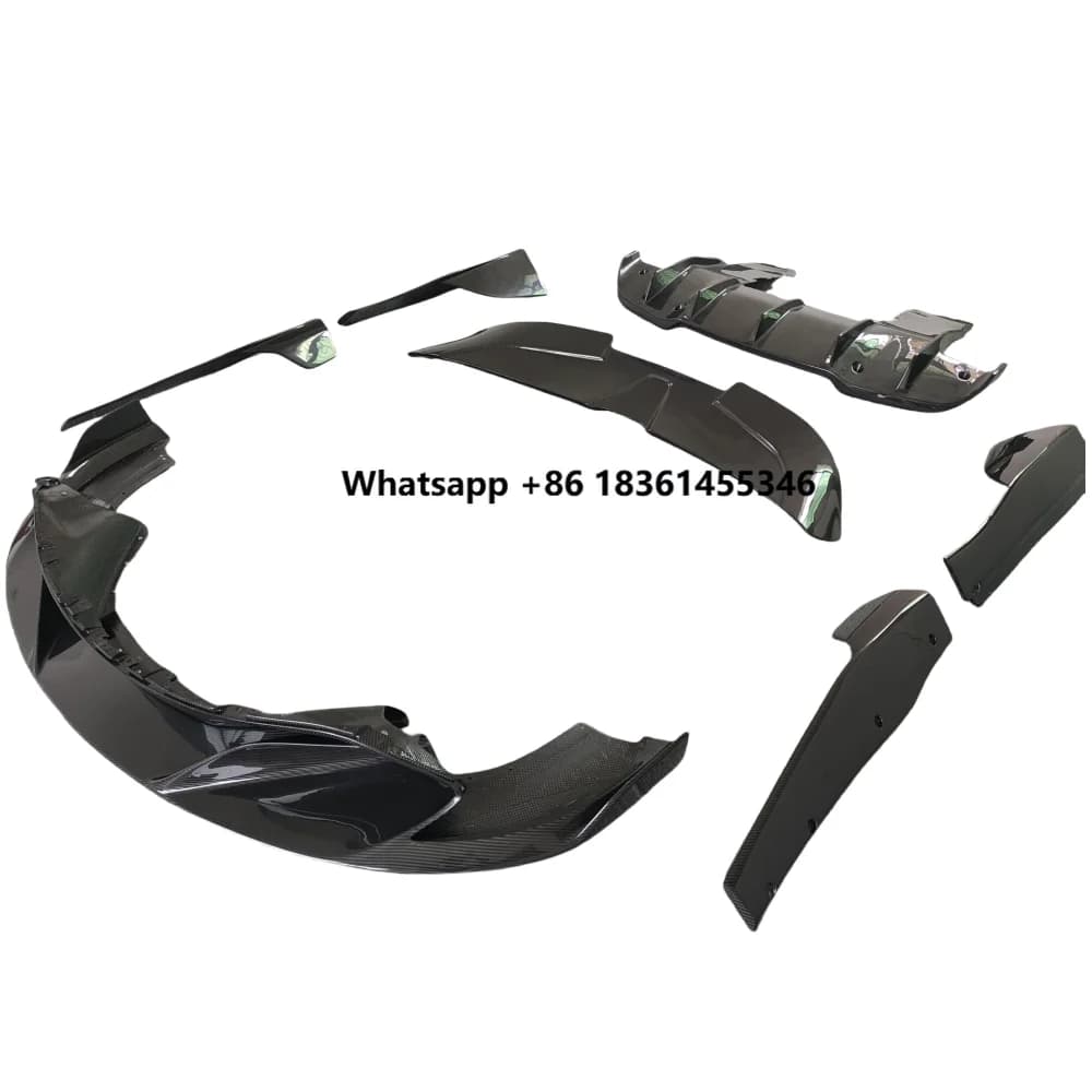 Kit Carrozzeria in Fibra di Carbonio Stile Ry Aggiornato per 720S: Diffusore Anteriore e Posteriore, Minigonne Laterali e Spoiler Posteriore