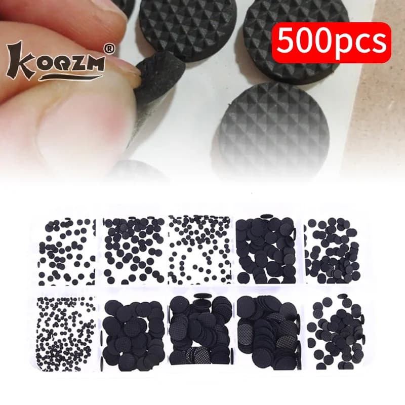 500 pz/scatola 1.5-8mm Cuscinetti In Gomma Conduttiva Kit di Riparazione Della Tastiera Per Il Controllo Remoto IR Bottoni In Gomma Conduttiva
