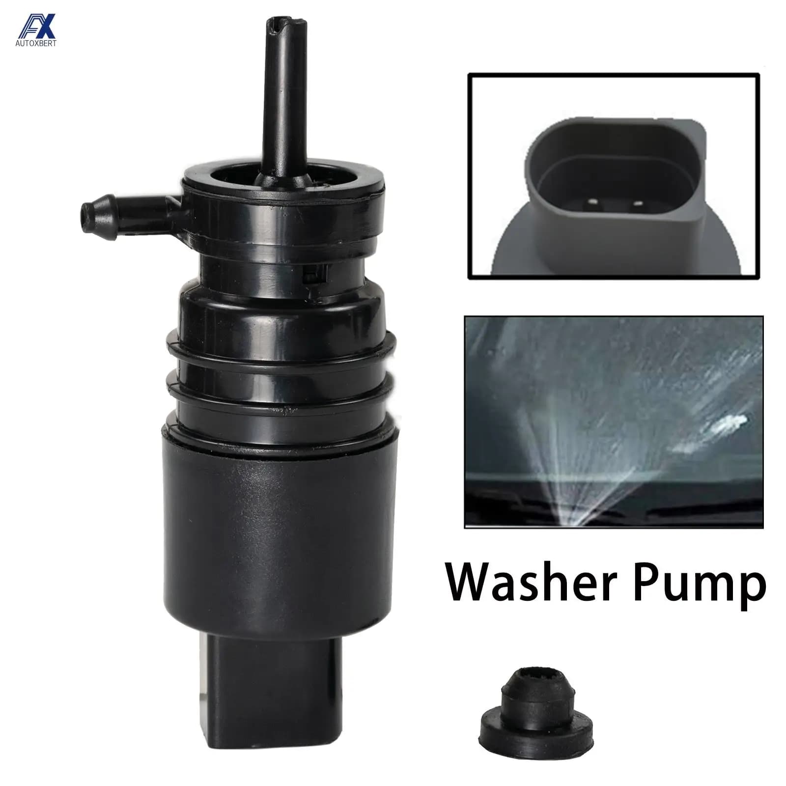 Pompa lavavetri per parabrezza 12V per BMW E46 E38 E39 E60 E65 E53 X5 Z4 M3 Tergicristalli