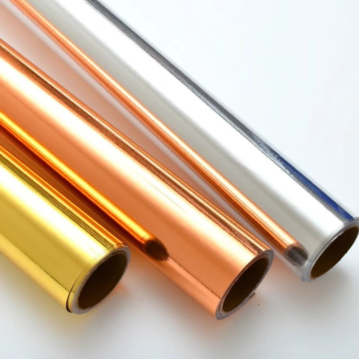 Metal Style Peel And Stick Wallpaper Brushed Silver/Gold PVC Contact Paper Waterproof DIY Decal for House Appliance Decoration