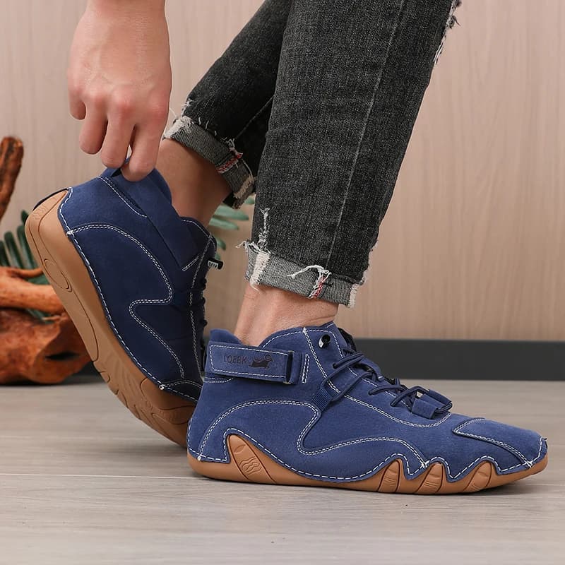 Men's Retro Design sneakers New Outdoor Soft Soled Casual Shoes Breathable Summer Flat Boots Comfortable Hot Selling 2025