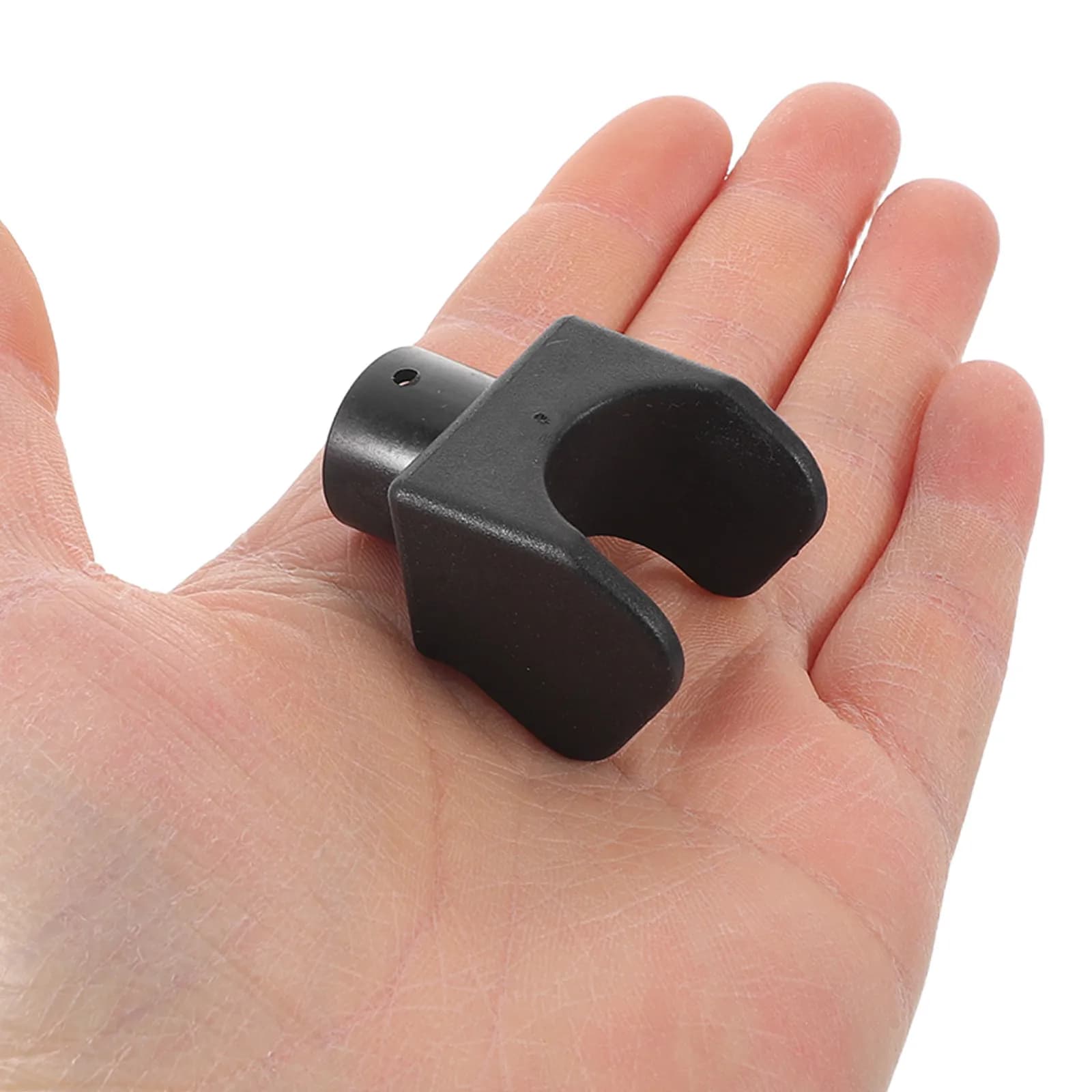 10Pcs Wheelchair Footrest Rail Guide Plastic U-Shaped Detachable Slider Replacement for Transport Chair Leg Rest Parts
