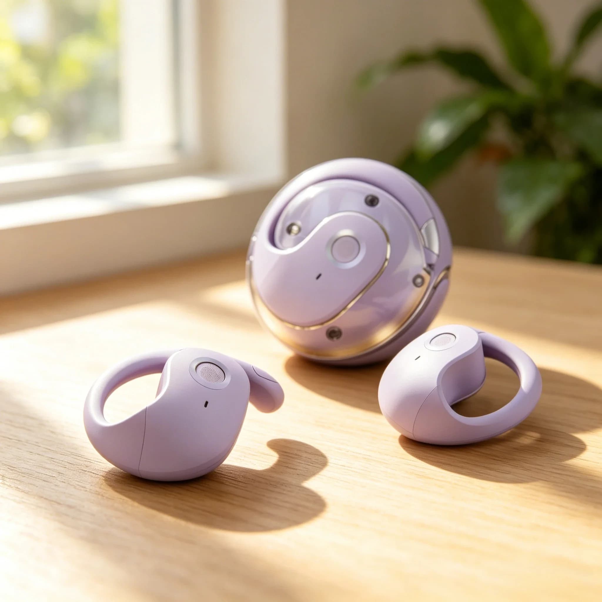 TWS Wireless Bluetooth Headphones Ear Hook Sports Style Compatible Noise Reduction 5.3 Stereo Gaming Headset Earphones