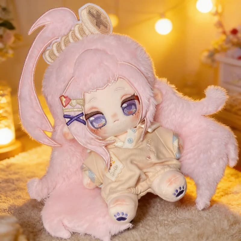 Peluche 20 cm di Aino dal gioco Genshin Impact, personaggio anime, bambola in cotone per cosplay, giocattolo per bambini, regalo di Natale per amici