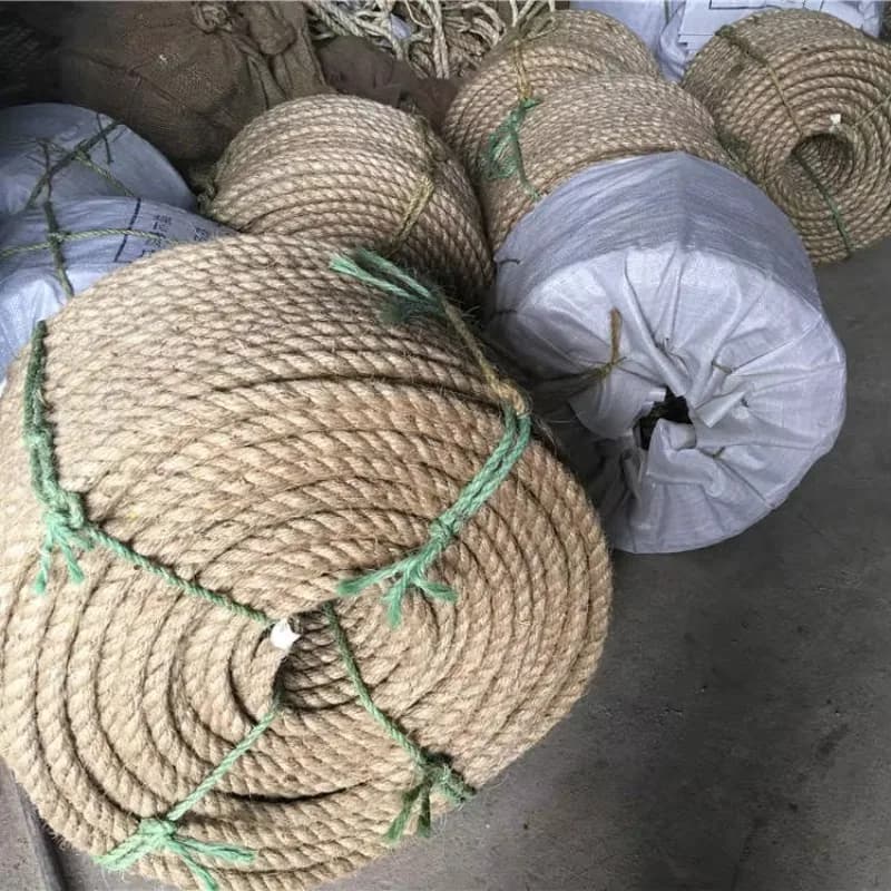 Corda di sisal naturale da 40 mm per corda di sisal marina