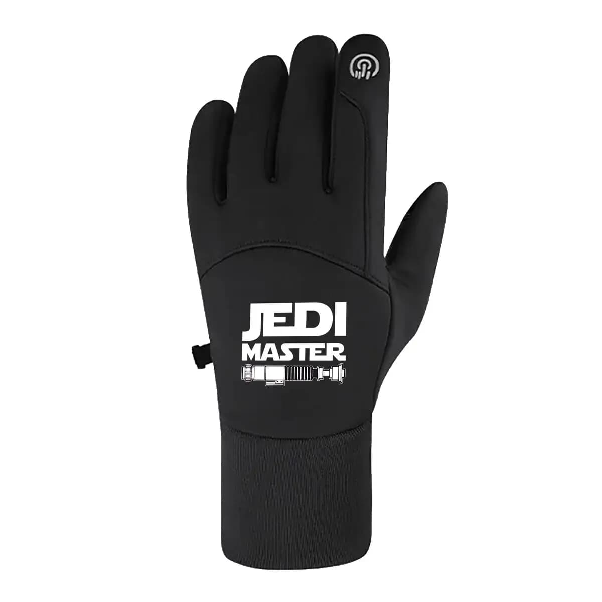 Jedi Master Shines Force Pride Guanti termici da ciclismo da uomo Touchscreen Guida allo sci