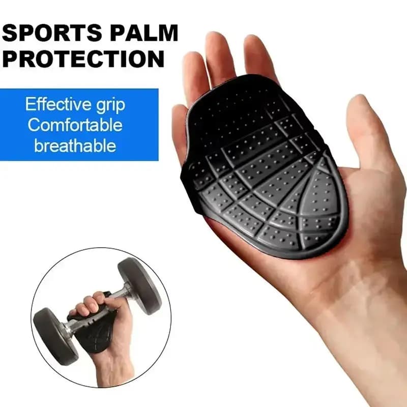 1 pair of grips for lifting training gloves for gym anti-slip grips protection for lifting weights fitness gloves for men woman