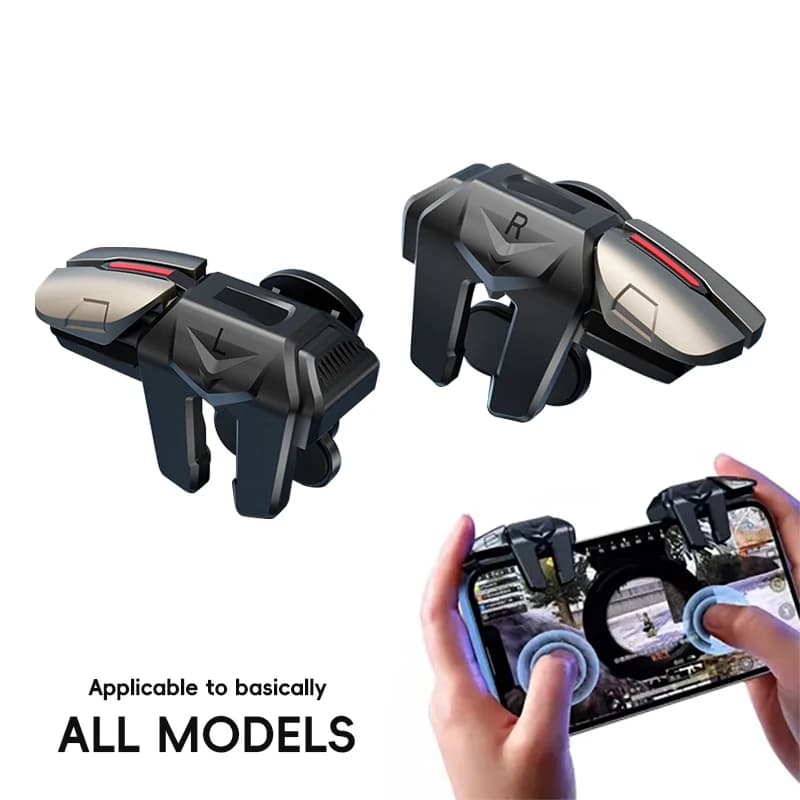 DATA FROG Six Fingers G21 Trigger di gioco mobile per telefono PUBG Obiettivo di scatto L1 R1 Tasto in lega per joystick gamepad universale