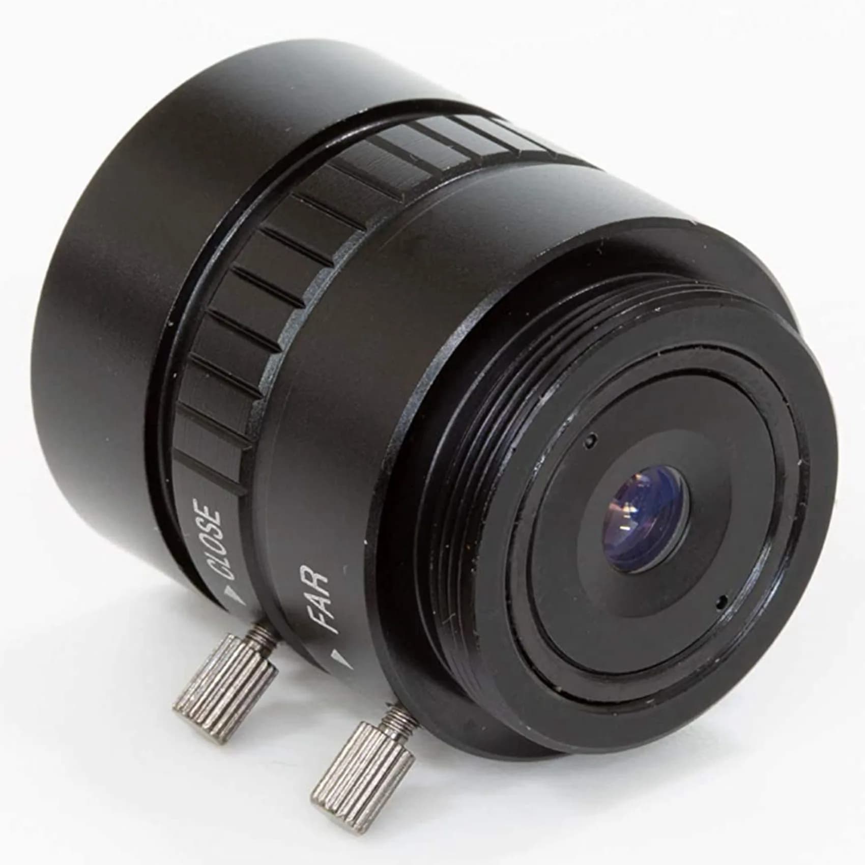 Obiettivo N96R con attacco CS per fotocamera Raspberry Pi HQ, lunghezza focale 12 mm con messa a fuoco manuale e apertura regolabile