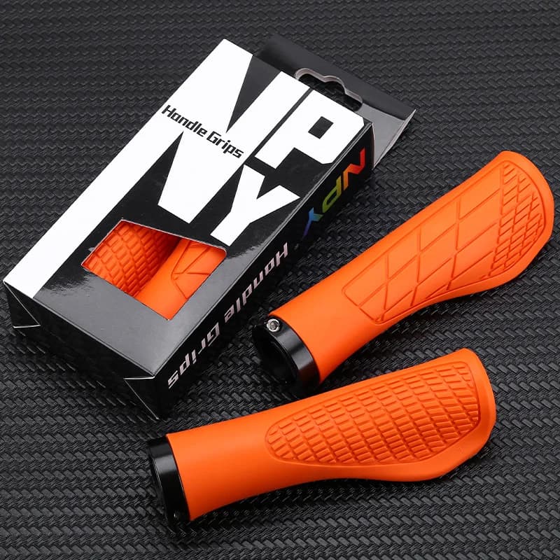 Bicycle handlebar lock on mountain bike handle 22.2mm soft rubber MTB cuffs 22.2mm Bicycle handle covers Non-slip bike handles