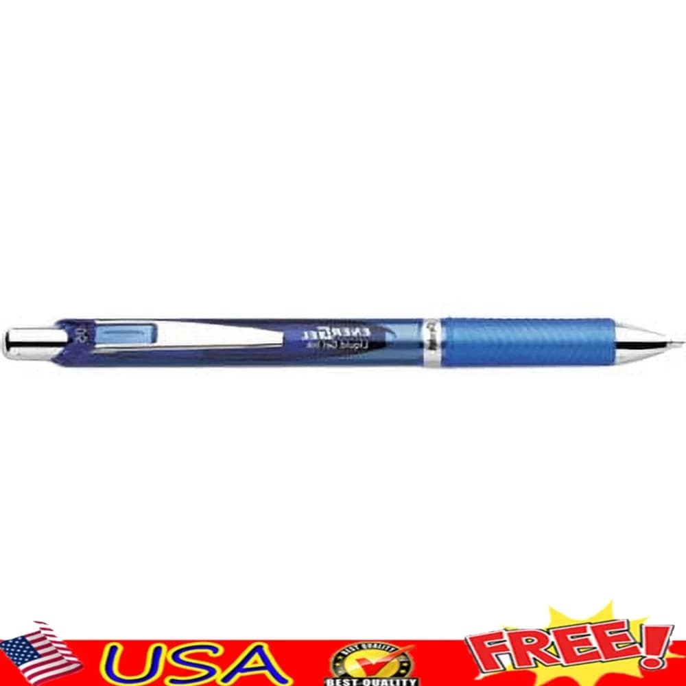 Penna gel ad asciugatura rapida Punta dell'ago da 0,5 mm Inchiostro blu Scrittura professionale Liscia Nessuna sbavatura Ricaricabile
