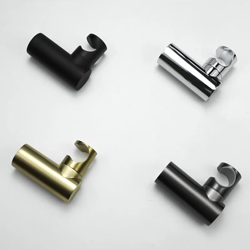 Adjustable Hand Shower Head Bracket Brass Shower Elbow Base Bidet Sprayer Support Bracket Bathroom Wall Mount Shower Head Holder