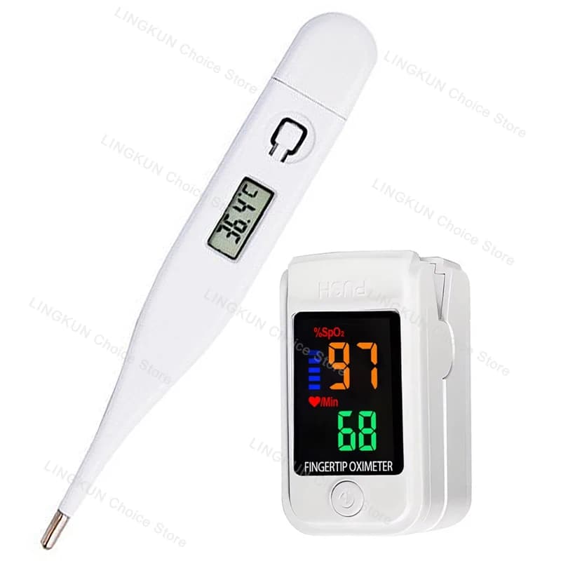 Thermometers for children Digital thermometer for finger Accurate Oral Axle Temperature reading Thermometer for fever warning